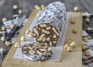 fetta di salame di cioccolato
