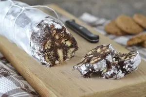 fette di salame al cioccolato