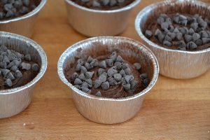 muffin al cioccolato da infornare