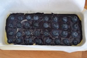plumcake ai mirtilli da infornare