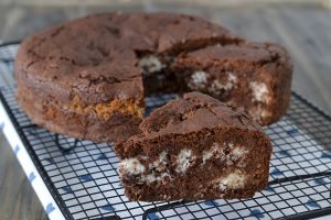 torta cioccolato e cocco cremosa