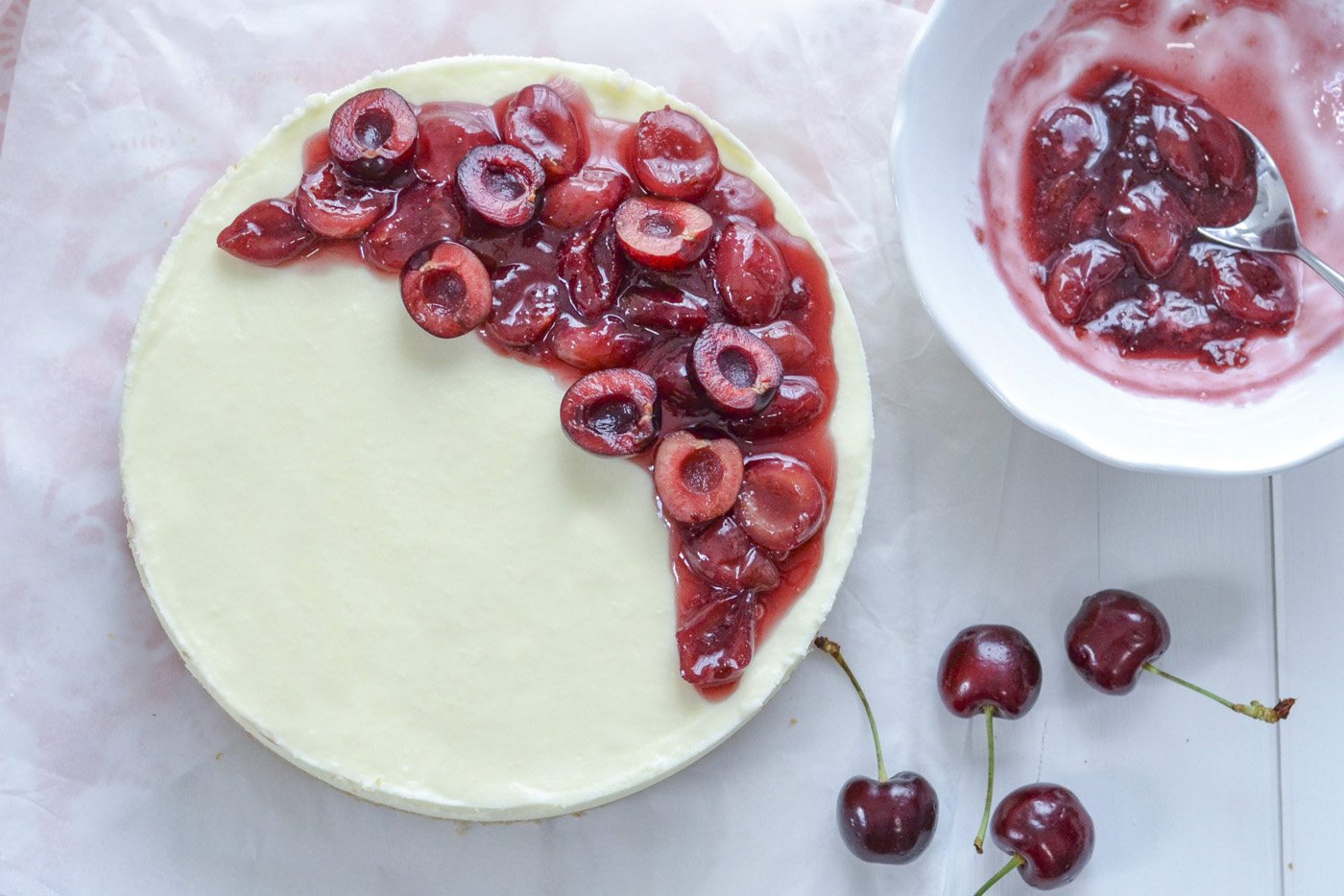 cheesecake alle ciliegie