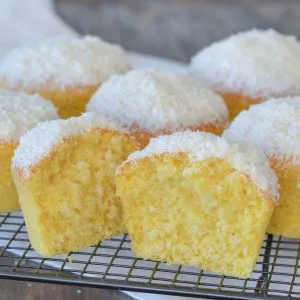 muffin al cocco sfornati