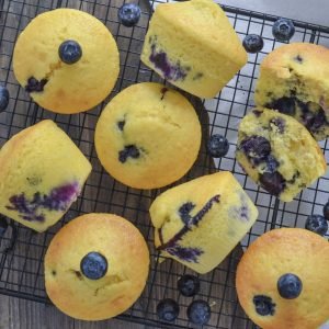 muffin ai mirtilli soffici