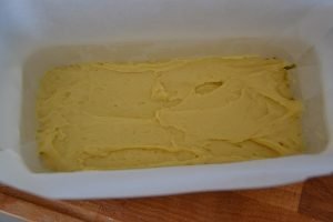 plumcake alle fragole nello stampo