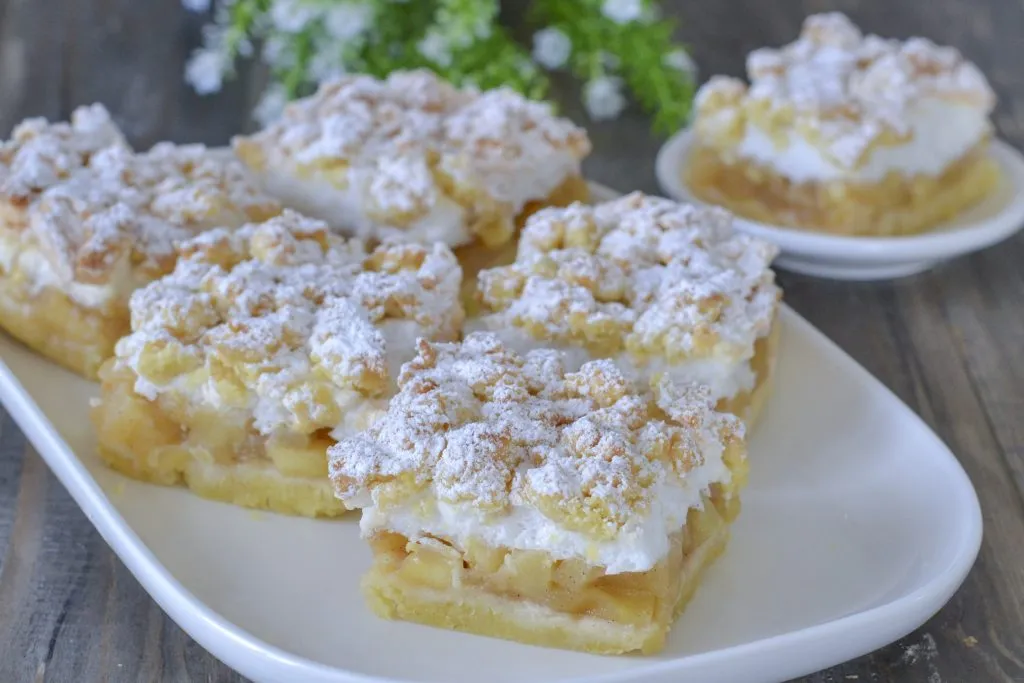 szarlotka con zucchero