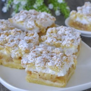 szarlotka con zucchero