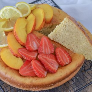 torta con stevia sfornata
