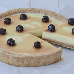 cheesecake con panna cotta