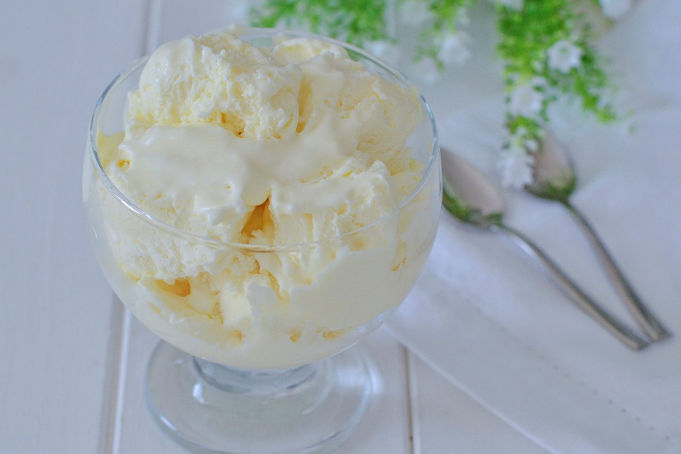 gelato fior di latte cremoso