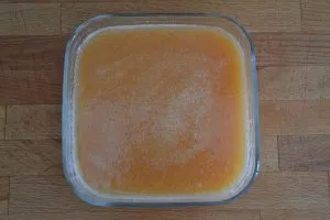 granita alla pesca da congelare