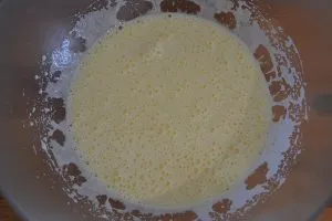 impasto del plumcake alle mandorle