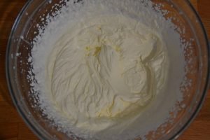 panna per cheesecake al caffè