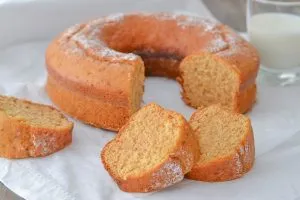 ciambella latte e miele soffice