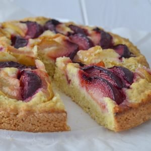 crostata morbida di susine