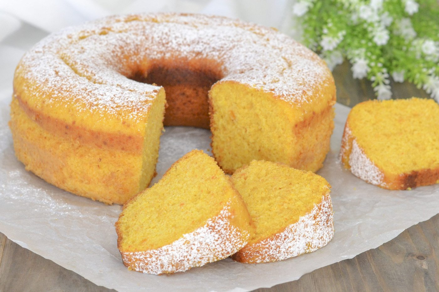 ciambella alla zucca soffice