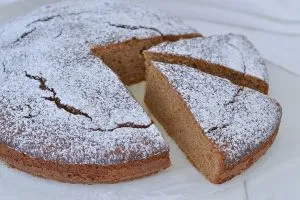 torta con farina di castagne e zucca