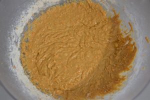 torta con farina di castagne e zucca da infornare