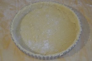 base per crostata al cocco e cioccolato