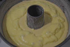 seconda parte di crema per la ciambella della nonna