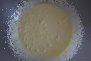 impasto del plumcake al cacao