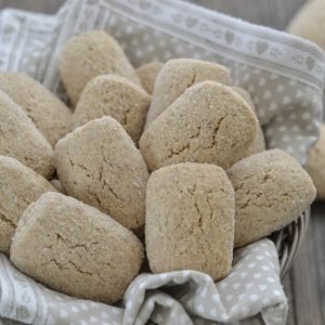 biscotti con farina integrale al latte senza burro