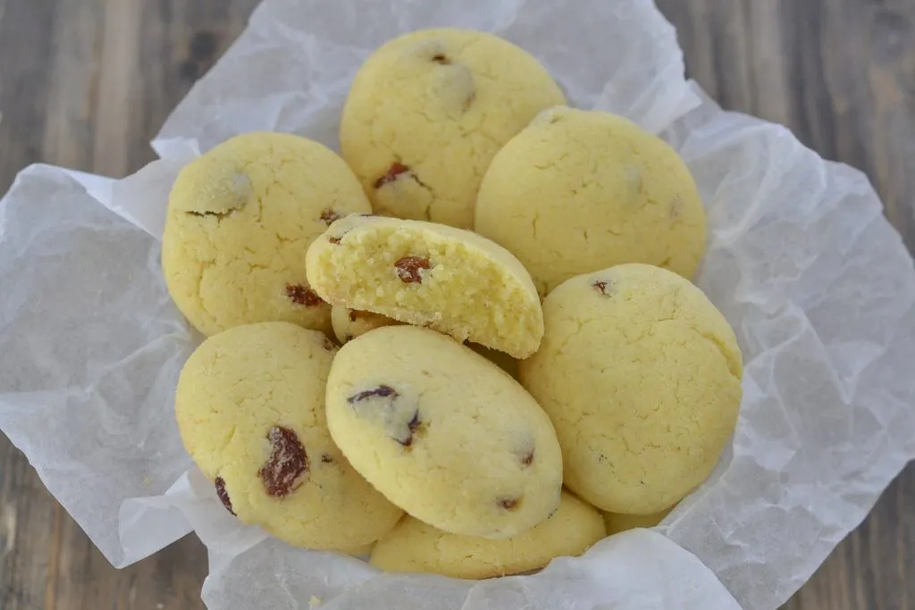 biscotti all'uvetta