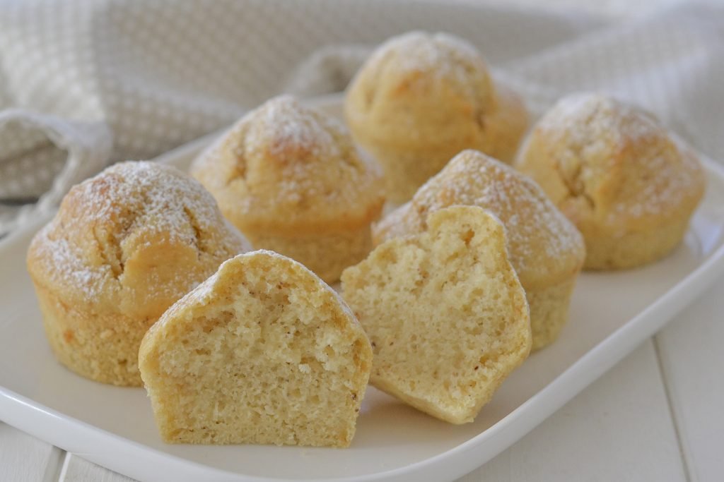 muffin alle nocciole soffici