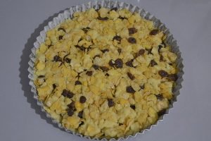 crostata rosa del deserto da infornare