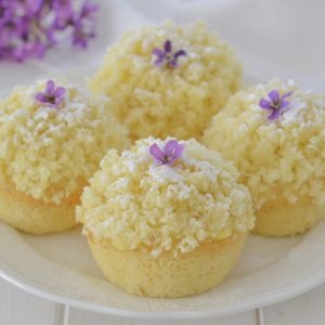 muffin mimosa con crema