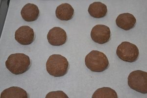 biscotti al cacao e peperoncino da infornare