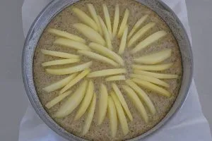 torta di mele al grano saraceno da infornare