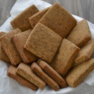 biscotti integrali ai semi di papavero