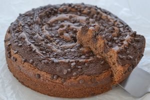 torta noci e cioccolato fondente