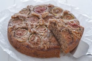 torta fichi e noci morbida