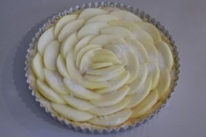 torta di mele con crema all'uva da infornare