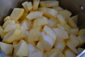 mele per sbriciolata cuor di mela