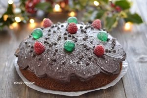torta di natale decorata