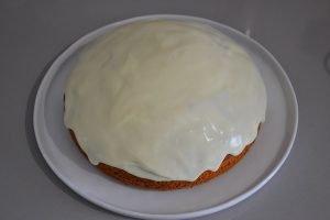 torta panettone con ganache