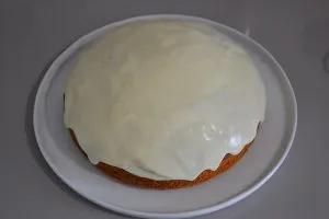 torta panettone con ganache