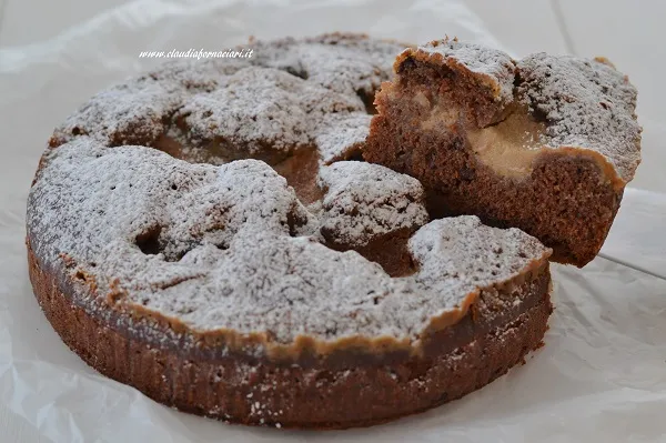 torta al cacao con crema al caffè e mascarpone