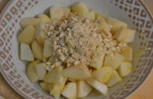 pere per crostata di pere e mandorle