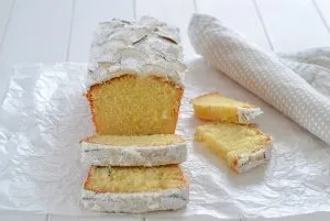 fette di plumcake al cocco e limone