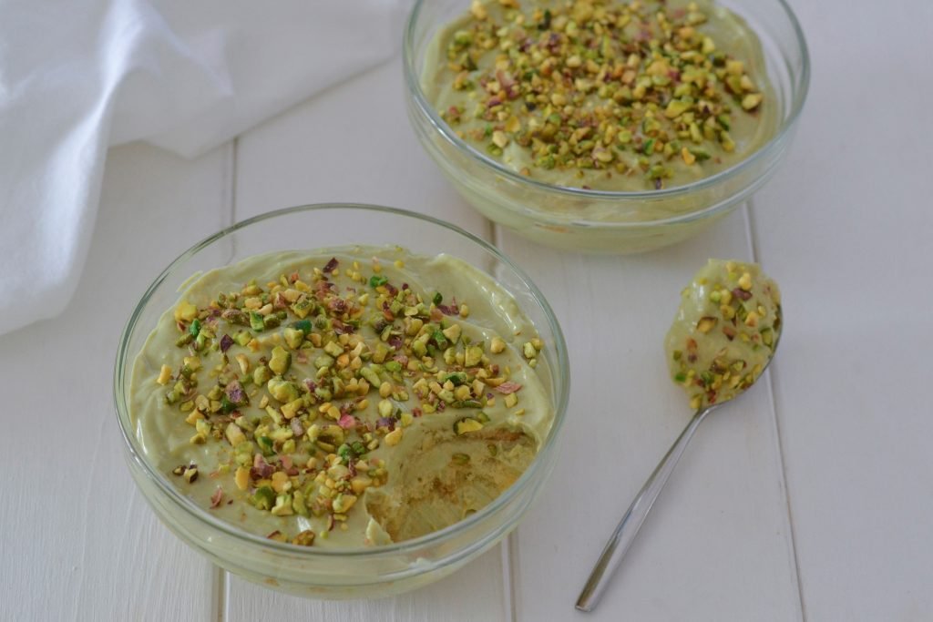 tiramisù al pistacchio e agrumi