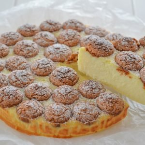 torta cremosa ricotta e amaretti