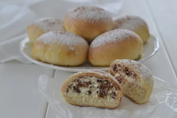 primo piano delle iris al forno