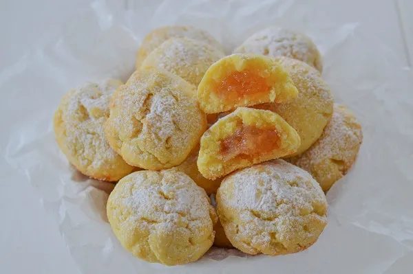 biscotti al limone ripieni