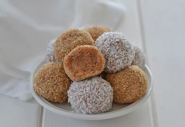 palline agli amaretti e cocco