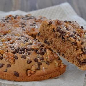 torta al caffè e cioccolato soffice