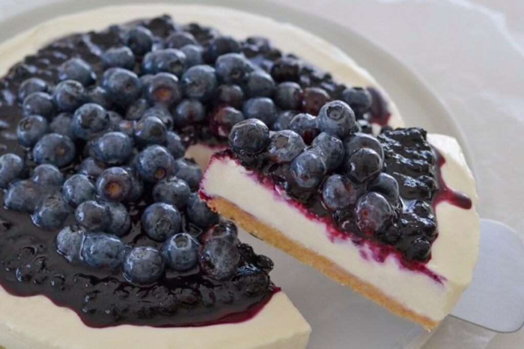 cheesecake ai mirtilli